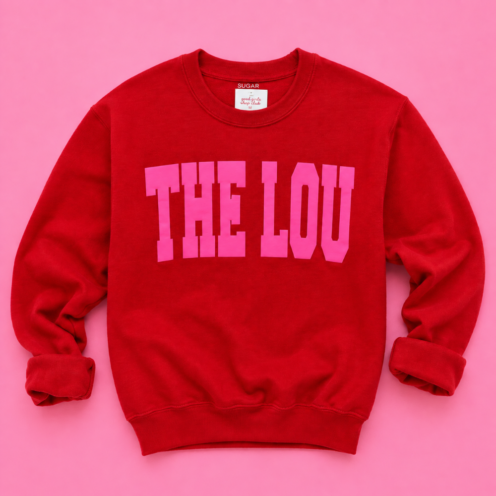 The Lou Puff Crew - Red & Hot Pink|8829