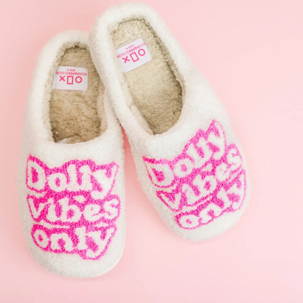 Dolly Vibes Only Slippers|8996