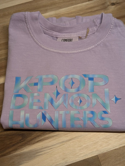 KPOP Logo T-Shirt - Lavender|3122