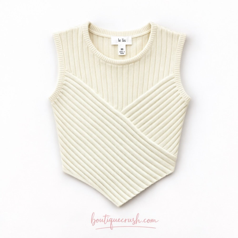 Ivory Asymmetric Tank|6547
