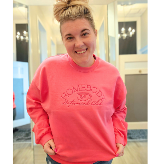 Homebody Antisocial Club Sweatshirt|4776