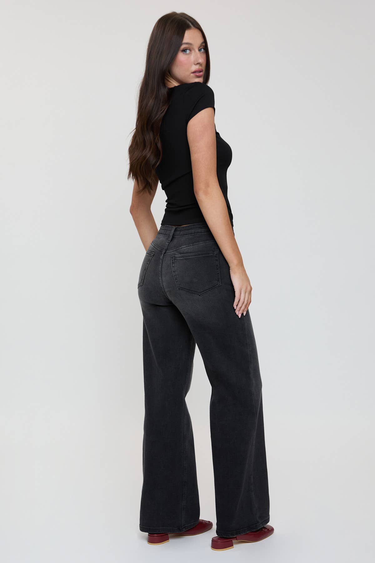 Luxe Bella Wide Leg Jeans