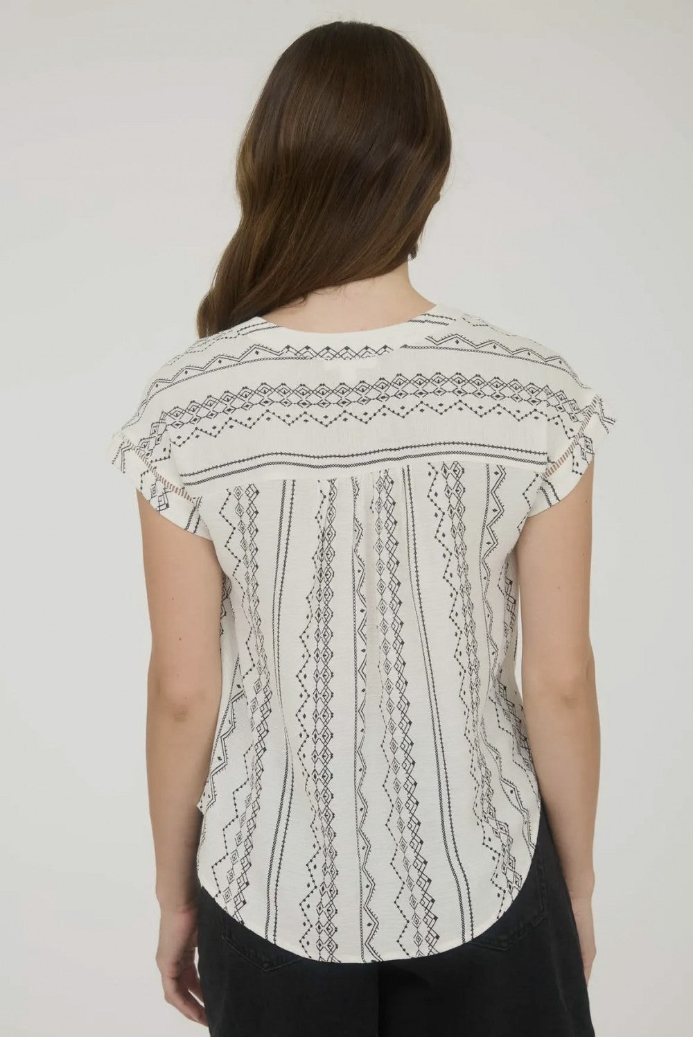 Geo Pattern Short Sleeve|1870