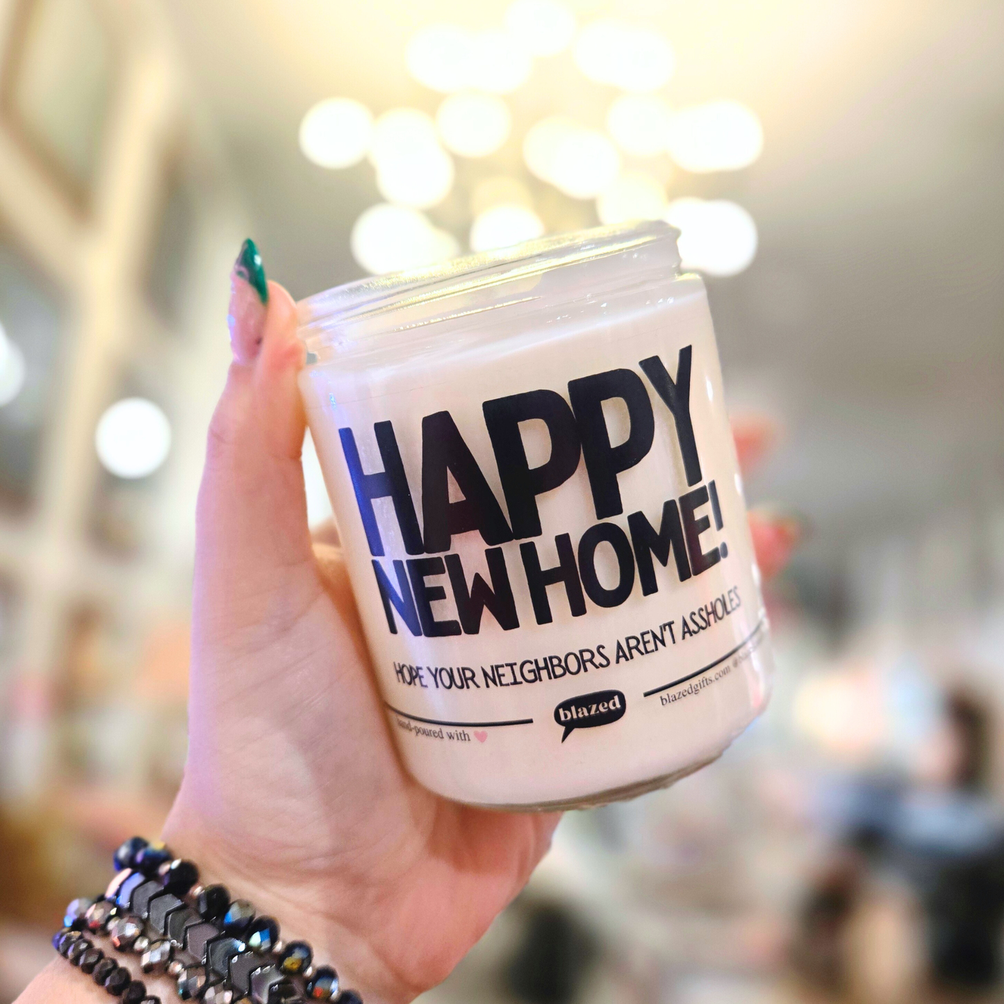 Happy New Home Candle
