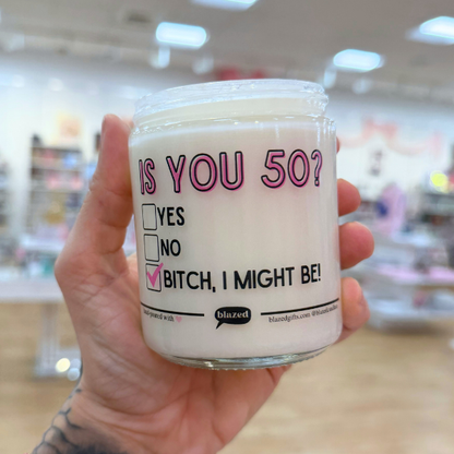 Is You 50? Candle
