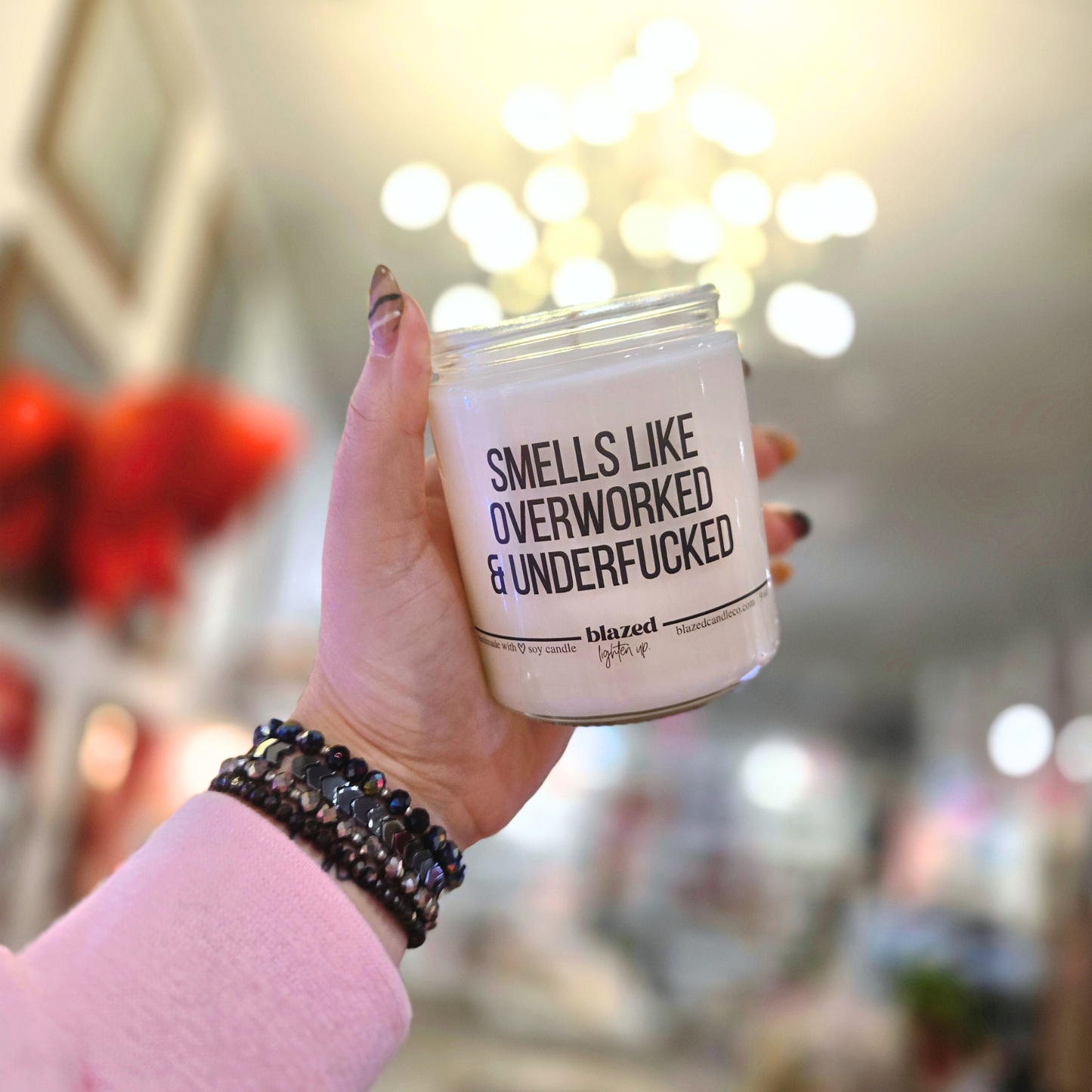 Smells Like Overworked & Underfucked Candle