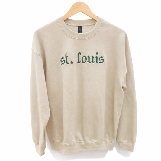 St. Louis Shamrock Sweatshirt